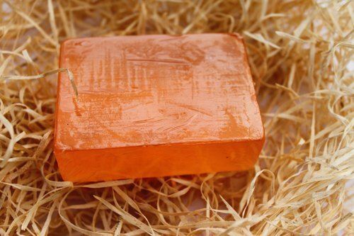 Orange Lemongrass Rectangle Handmade Organic Soap  Ingredients: Herbal