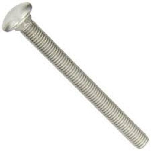 Silver Colour Aluminum Ms Bolt Nut Smooth And Strong Grip For Fastened With Joint Head Size: 22 Mm