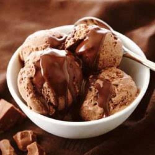 Sweet Dark Brown Chocolate Flavor Amul Scoop Ice Cream 
