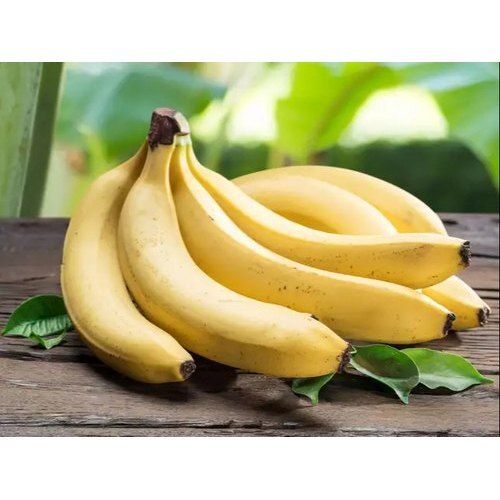 Yellow Long Shape Medium Size Sweet Indian Origin Banana