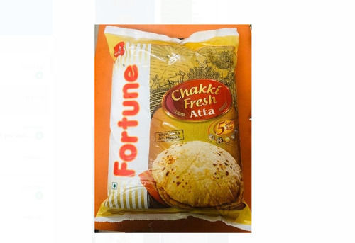 100% Organic And Healthy Fortune Chakki Fresh Whole Wheat Atta, 10 Kg Pack Carbohydrate: 23 Grams (G)