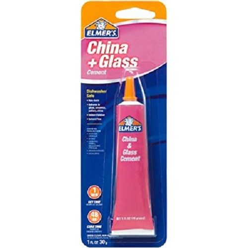 White Adhesive Glue China-Glass 