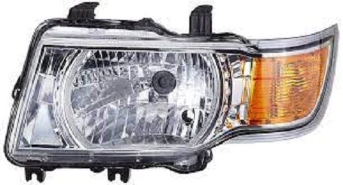 Compact Uno Mindal Hl Car Head Light With High-Intensity Beam In Yellow  Body Material: Plastic