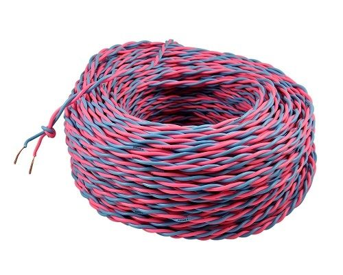 Elegant Design Pink And Blue Colour Plastic Electrical Wire With 20M Lenght  Frequency (Mhz): 50 Hertz (Hz)