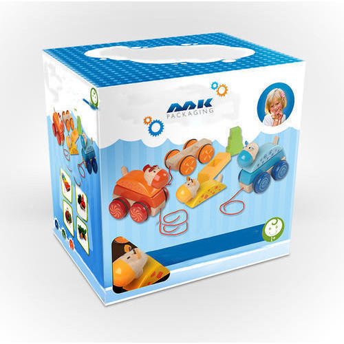 Environmental Friendly Safely Store Printed Toy Packaging Box For Babies