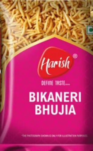 Harish Bikaneri Bhujia Crispy And Fresh Namkeen For Tea Time Snacks Carbohydrate: 49.5 Grams (G)