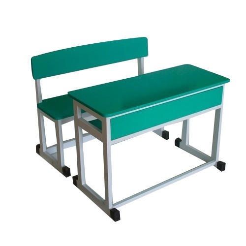 Light Weight Long Lasting And Comfortable Green Color Student School Bench Carpenter Assembly