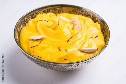 Smooth And Creamy Traditional Indian Dessert Amrakhand