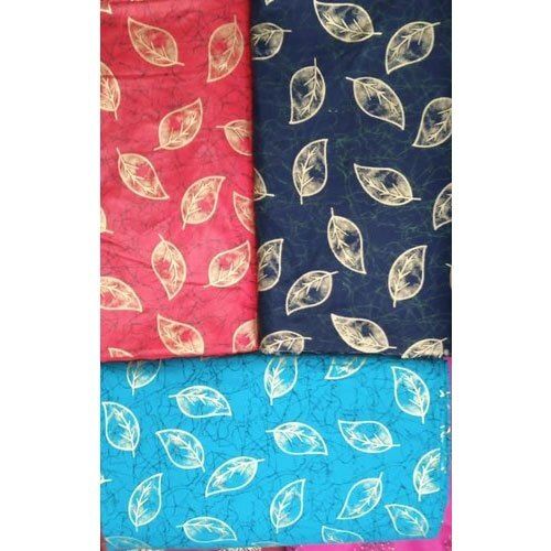 Plain 100% Pure Cotton Self Design Blend Multi Color Fabric For Making Designer Dresses