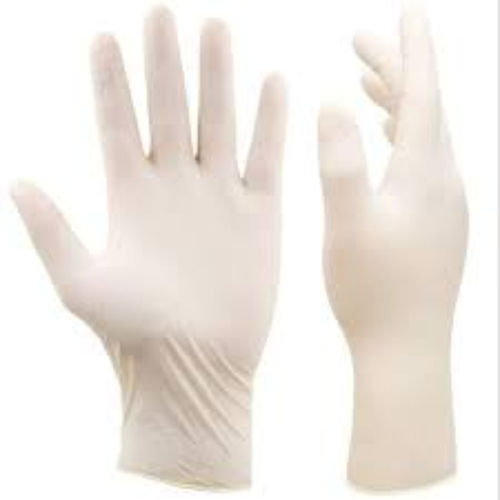 Fine Finish Light Weight Comfortable Fine Finish Powdered Latex White Surgical Compression Ratio: Nitrile Disposable Gloves