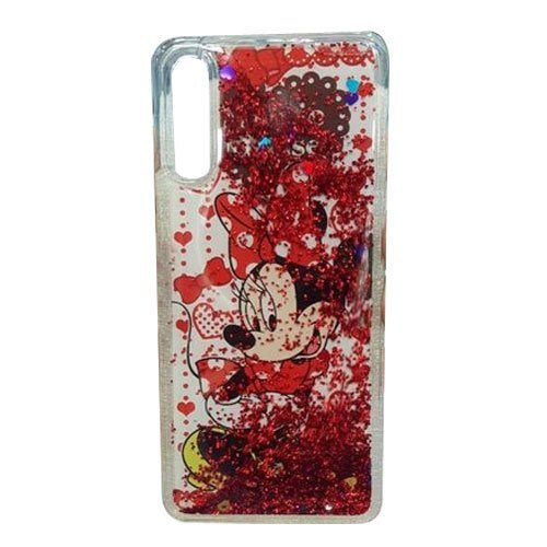 Highly Durable And Fine Finish Red Fancy Mobile Covers Cartoon Printed Fancy Stylish Red Smartphone Covers - PVC Material, Fits Most Mobile Devices, Easy Installation, Elegant Red Design