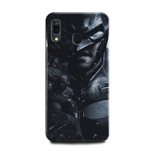 Stylish Design Super Flexible And Durable Black Print Fancy Smartphone Cover - Black Plastic Material | Protects Against Scratches Enhanced Grip
