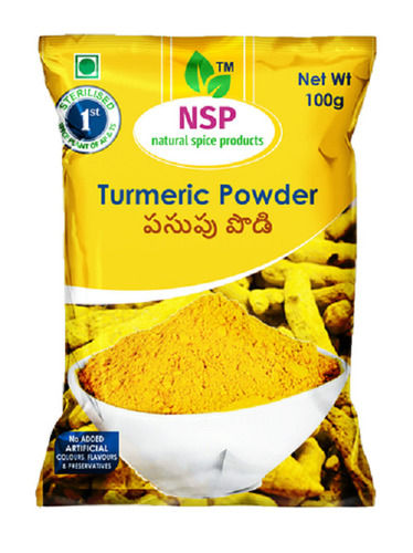 100 Percent Natural And Organic No Added Preservatives Fresh Turmeric Powder