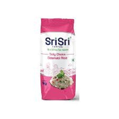 100 Percent Pure Nutrient Enriched Long Grain Organic Sri Sri Basmati White Rice