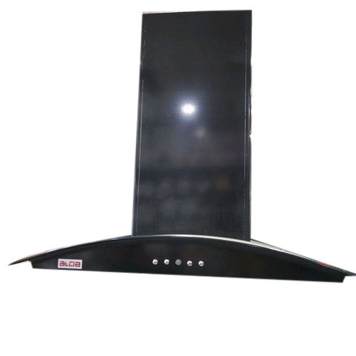 36-Inch T-Shaped Black Aluminum Kitchen Chimney  Application: For Home