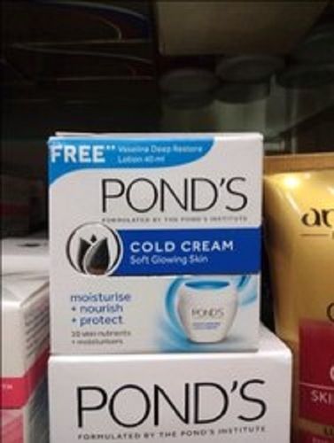 Highly Effective Ponds Cold Cream - For Soft Glowing Skin Provides Nourishment