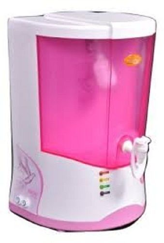 Pink And White Color Plastic Ro Water Purifier For Office Home