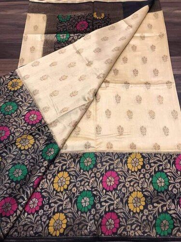 Pure Chiniya Silk Comfortable And Washable Saree For Ladies With Blouse Piece