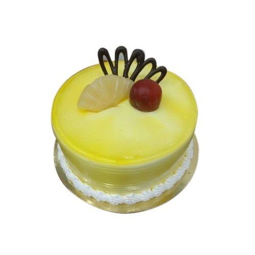 Buttery Rich 100 Percent Pure Milk Sweet And Delicious Round Pineapple Cake