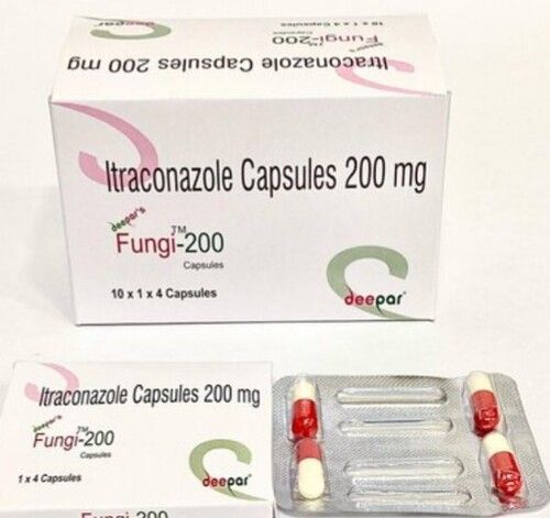 Fungi - 200 Itraconazole Capsule General Medicines