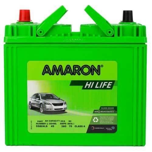 Last Long Really Long Amaron Hi Life Car Battery  Battery Capacity: <30Ah Elementary Charge (E)