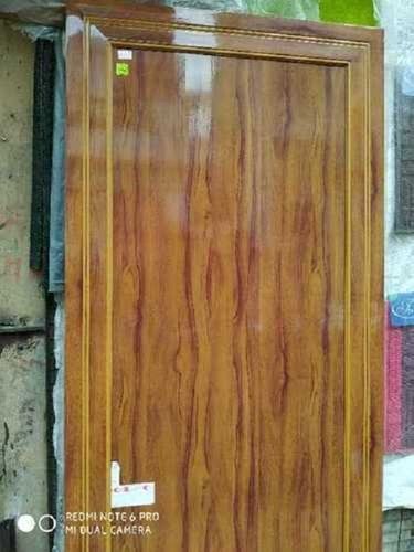 Brown Long Lasting And Durable Interior Wooden Flush Door, For Home, 6X3 Ft