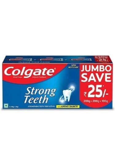 Regular Refreshing Colgate Strong Teeth Toothpaste With Fluoride-Free
