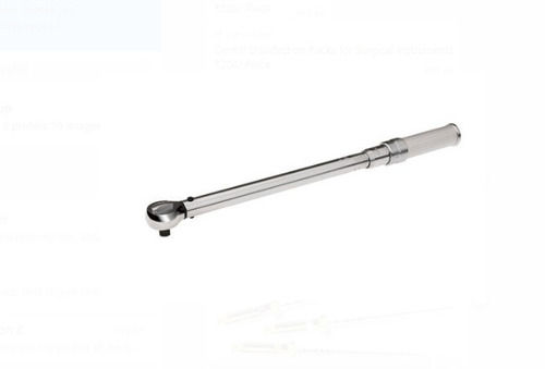 Silver Stainless Steel Torque Wrench Drive With 1-4 Size, 5 - 35Nm Torque & +/-4% Accuracy