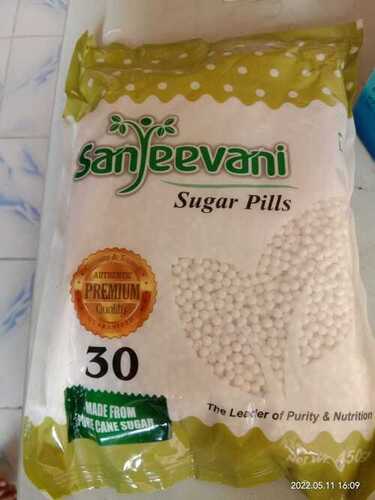 White Super Sanjeevani Sugar Globules 