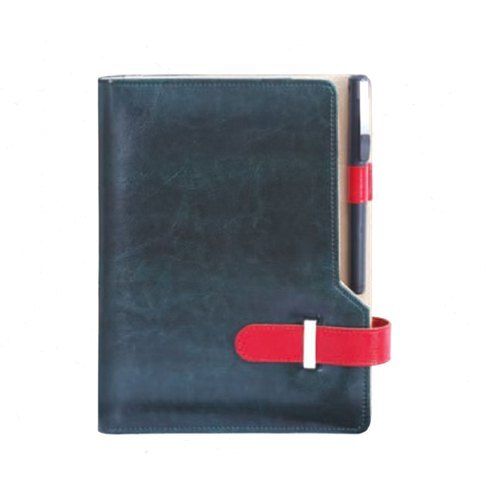 Leatherite Tgh Gi Blue Leather Cover Business Planner Diary 