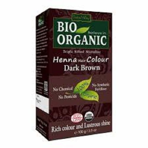  Perfect ,Natural ,Ammonia Free ,Safe Bio Organic Brown Henna Hair Color