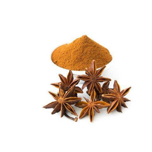 Brown 100% Organic Sweet Aromatic Flavor Star Anise Powder/ Chakri Phool