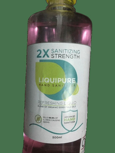 2x Refreshing Liquid Sanitizing Strength Liquipure Hand Sanitizer 
