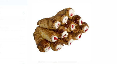 Crispy And Sweet Taste Round Baked Cream Roll, 12 Piece Fat Contains (%): 6 Percentage ( % )