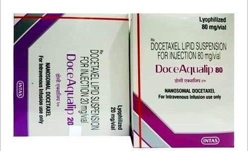 Doce Aqualipso Docetaxel Lipo Suspension For Injection 80 Mg, Pack Of 80ml