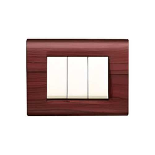 सफेद उपयोग करने में आसान और आदर्श वन वे कंट्रोलर 3 बटन इलेक्ट्रिक स्विच