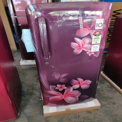 Energy Efficient Stylish High Temperature Resistance Single Door Red Lg Refrigerator