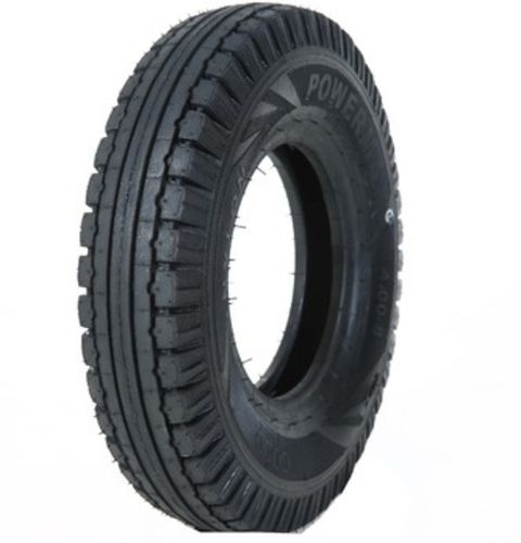 Radial Tires Highly Durable Solid Rubber Nylon Auto Rickshaw Tyres In Black Colour 