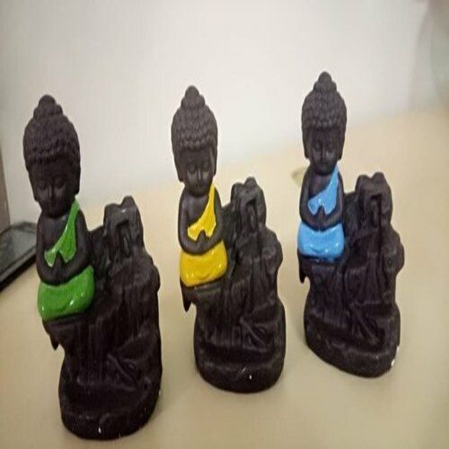 Plastic Naturally Made Smoke Fountain Budhhaa With High Quality 