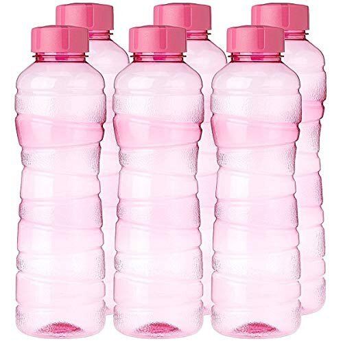 Environmental Friendly Easy To Use Soft And Comfortable Pink Plastic Water Bottle