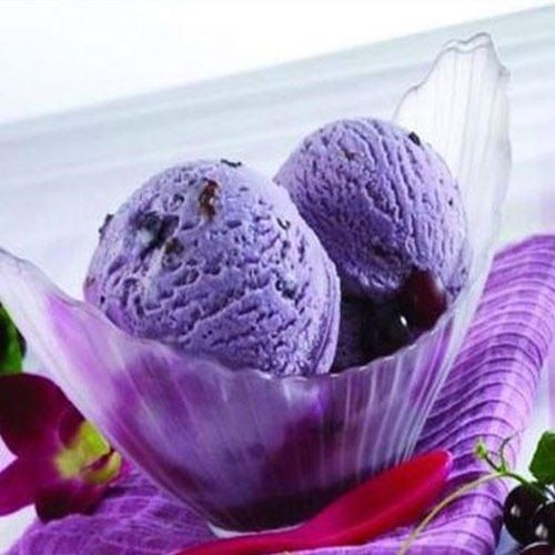 Fresh And Natural Delicious Rich Aroma And Sweet Purple Ice Cream