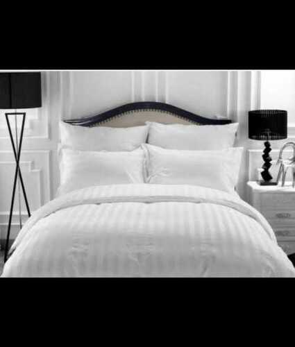 Premium Lightweight Designer/Plain White Soft Bed Linen For Home And Hotel Age Group: Adults