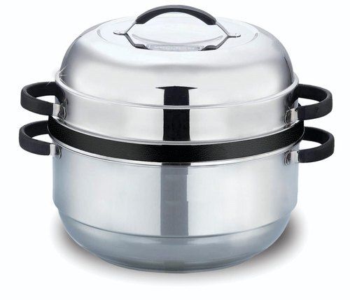 Silver And Eco-Friendly Good Quality Durable Long Lasting Easy To Use Stainless Steel Rice Cooker