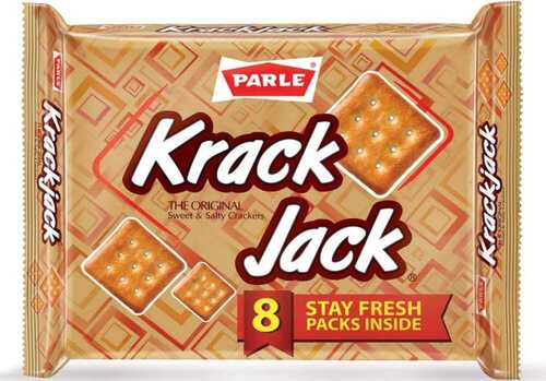 Crunchy And Crispy Delicious And Mouthwatering Taste Parle Krack Jack Biscuit