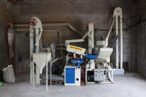 Heavy Duty High Energy Efficient White Automatic Combined Rice Mill Plant  Capacity: 5 Kg/Hr