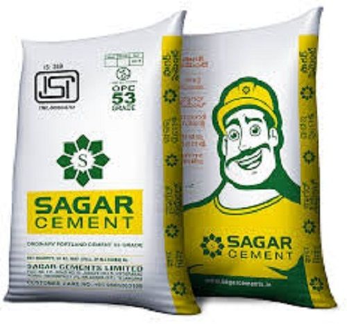 High Binding Capacity And Chemical Resistance Grey Sagar Cement For Constructions Initial Setting Time: 30 Minutes