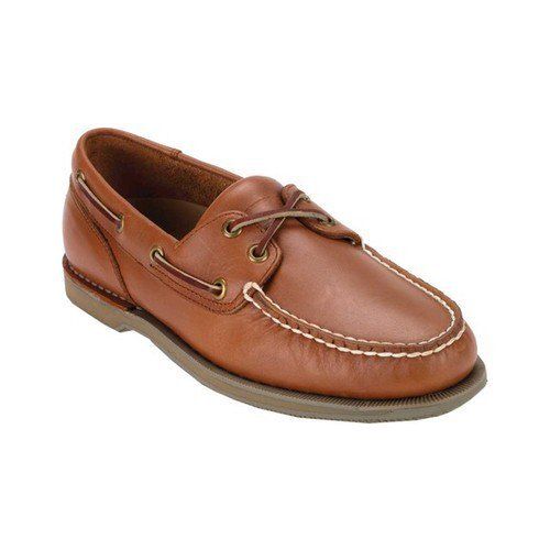 Brown High Design And Comfortable Excellent Quality Men'S Round Toe Leather Shoes