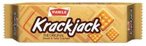 Hygienically Packed Mouthwatering Taste Parle Krack Jack Original Sweet And Salty Biscuit