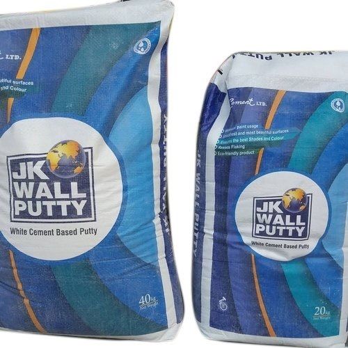 100 Percent Purity High Gloss High Strength Weather Resistant White Cement Based JK Wall Putty