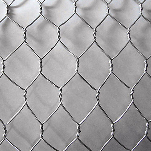 Long Durable And Premium Quality Silver Stainless Steel Hexagonal Wire Mesh Application: Screen